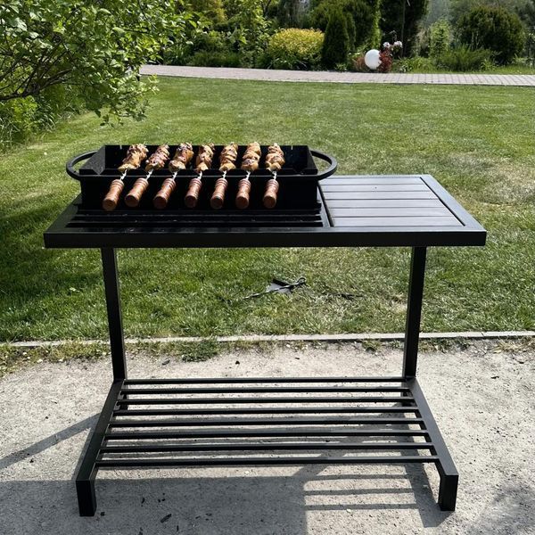 Мангал Локи на 9 шампуров 4мм в стиле LOFT LOFT-8 фото