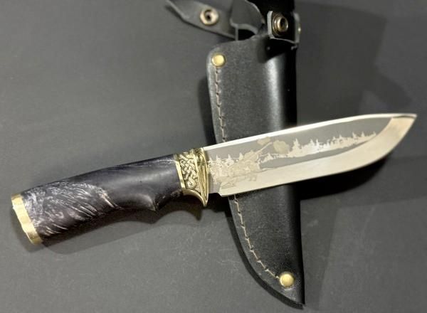 Подарочный охотничий нож "Вороженьки" для активного отдыха Вороженьки фото