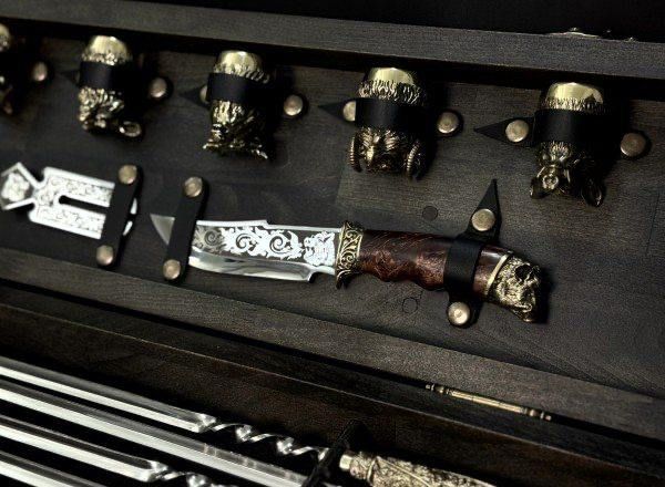 Ексклюзивний набір металевих шампурів для шашлику "Дикі звірі 6" Дикі звірі 6 фото Ексклюзивний набір металевих шампурів для шашлику "Дикі звірі 6" Дикі звірі 6 фото
