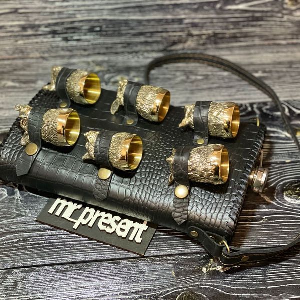 Люксовий подарунковий набір чарок Premium-Box FA Premium-Box FA фото Люксовий подарунковий набір чарок Premium-Box FA Premium-Box FA фото