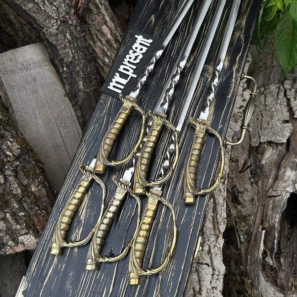 Премиальный набор шампуров ручной работы Premium Sword №2 Premium Sword  №2 фото