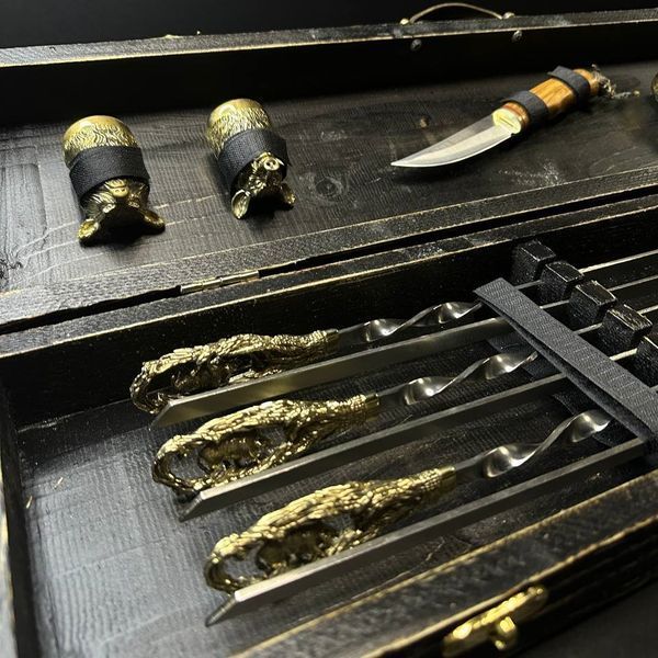 Премиальный набор для гриля Дикие звери 16 Дикі звірі 16 фото